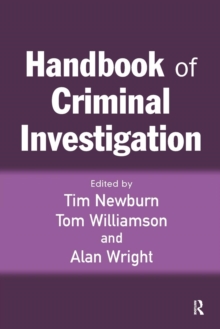 Handbook of Criminal Investigation, Paperback Book Handbook of Criminal Investigation, Paperback Book