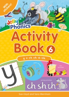 Jolly Phonics Activity Book 6 : In Precursive Letters (British English edition)