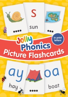 Jolly Phonics Picture Flash Cards : In Print Letters