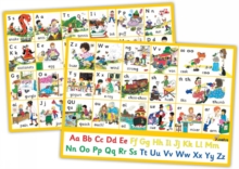 Jolly Phonics Letter Sound Wall Charts : In Precursive Letters (British English edition)