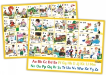 Jolly Phonics Letter sound Wall Charts : In Print Letters (British English edition)