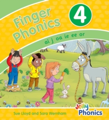 Finger Phonics Book 4 : In Precursive Letters (British English edition)