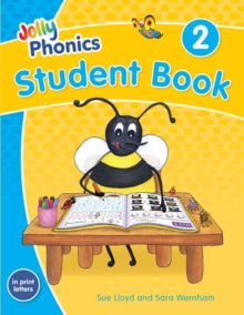 Jolly Phonics Student Book 2 : In Print Letters (American English edition)