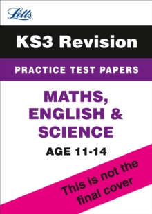 KS3 Maths, English and Science Practice Test Papers, Paperback Book KS3 Maths, English and Science Practice Test Papers, Paperback Book