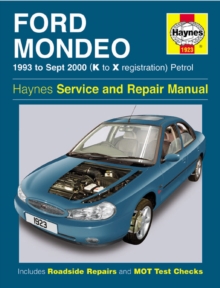 Ford Mondeo Service and Repair Manual : 1993 to Sept 2000 (K to X Reg), Hardback Book Ford Mondeo Service and Repair Manual : 1993 to Sept 2000 (K to X Reg), Hardback Book