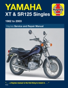 Yamaha XT & SR125 (82 - 03) Haynes Repair Manual