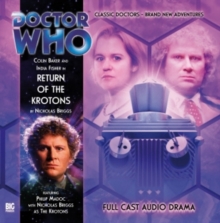DR WHO RETURN OF THE KROTONS, CD-Audio Book DR WHO RETURN OF THE KROTONS, CD-Audio Book