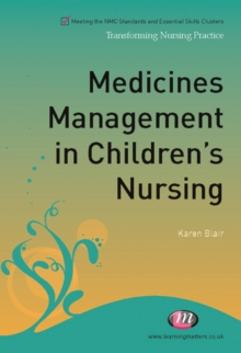 Medicines Management in Children's Nursing