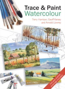 Trace and Paint Watercolour, Paperback Book Trace and Paint Watercolour, Paperback Book