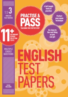 Practise & Pass 11+ Level Three: English Practice Test Papers, Paperback Book Practise & Pass 11+ Level Three: English Practice Test Papers, Paperback Book