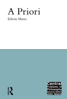 A Priori, Hardback Book A Priori, Hardback Book
