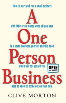 A One Person Business : How To Start A Small Business, Paperback Book A One Person Business : How To Start A Small Business, Paperback Book