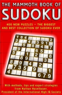 The Mammoth Book of Sudoku, Paperback / softback Book The Mammoth Book of Sudoku, Paperback / softback Book