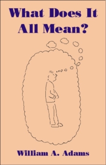 What Does it All Mean? : A Humanistic Account of Human Experience, Hardback Book What Does it All Mean? : A Humanistic Account of Human Experience, Hardback Book