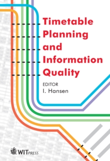 Timetable Planning & Information Quality