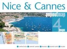 Nice & Cannes Popout Map, Sheet map, folded Book Nice & Cannes Popout Map, Sheet map, folded Book