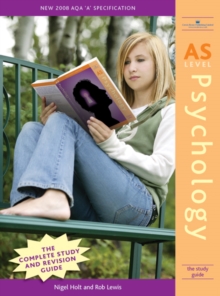 AS Level Psychology : The Study Guide, Paperback Book AS Level Psychology : The Study Guide, Paperback Book