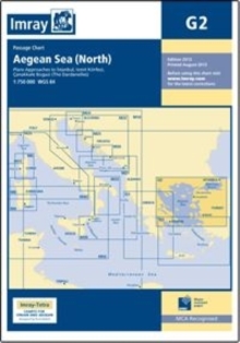 Imray Chart G2 : Aegean Sea (North), Sheet map, folded Book Imray Chart G2 : Aegean Sea (North), Sheet map, folded Book