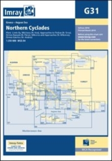 Imray Chart G31 : Northern Cyclades, Sheet map, folded Book Imray Chart G31 : Northern Cyclades, Sheet map, folded Book