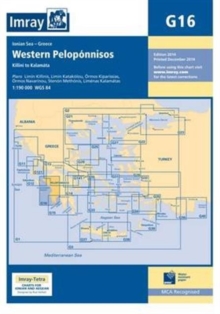 Imray Chart G16 : Western Peloponnisos, Sheet map, folded Book Imray Chart G16 : Western Peloponnisos, Sheet map, folded Book