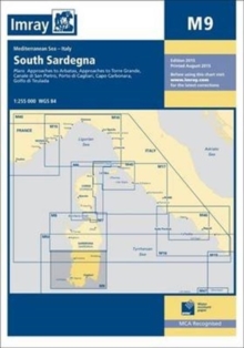 Imray Chart M9 : South Sardegna, Paperback / softback Book Imray Chart M9 : South Sardegna, Paperback / softback Book