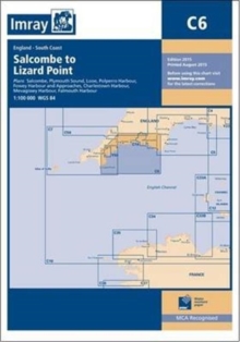 Imray Chart C6 : Salcombe to Lizard Point, Paperback Book Imray Chart C6 : Salcombe to Lizard Point, Paperback Book