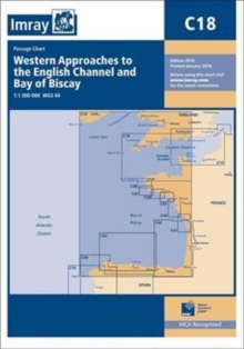Imray Chart M18 : Western Approaches to the English Channel and Biscay, Southern Ireland to Northern Spain, Paperback Book Imray Chart M18 : Western Approaches to the English Channel and Biscay, Southern Ireland to Northern Spain, Paperback Book