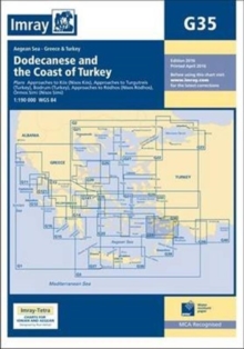 Imray Chart G35 : Dodecanese and the Coast of Turkey, Paperback Book Imray Chart G35 : Dodecanese and the Coast of Turkey, Paperback Book