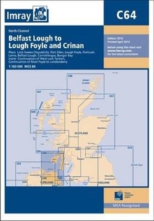 Imray Chart C64 : North Channel - Belfast Lough to Lough Foyle and Crinan