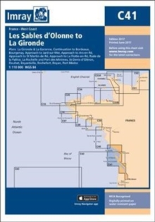 Imray Chart C41 : Les Sables d'Olonne to La Gironde, Sheet map, folded Book Imray Chart C41 : Les Sables d'Olonne to La Gironde, Sheet map, folded Book