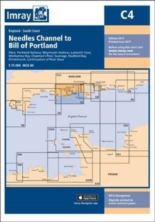 Imray Chart C4 : Needles Channel to Bill of Portland, Paperback Book Imray Chart C4 : Needles Channel to Bill of Portland, Paperback Book
