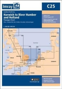 Imray Chart C25 : Harwich to River Humber and Holland, Sheet map, folded Book Imray Chart C25 : Harwich to River Humber and Holland, Sheet map, folded Book