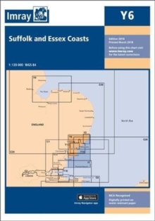 Imray Chart Y6 : Suffolk and Essex Coasts, Paperback / softback Book Imray Chart Y6 : Suffolk and Essex Coasts, Paperback / softback Book