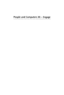 People and Computers XX - Engage : Proceedings of HCI 2006