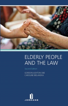 Elderly People and the Law, Paperback Book Elderly People and the Law, Paperback Book