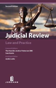 Judicial Review: Law and Practice Second edition, Hardback Book Judicial Review: Law and Practice Second edition, Hardback Book