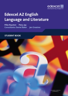 Edexcel A2 English Language and Literature Student Book, Paperback Book Edexcel A2 English Language and Literature Student Book, Paperback Book