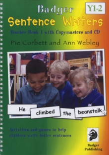 Sentence Writers Teacher Book & CD: Year 1-2 : Activities and Games to Help Children Write Better Sentences, Mixed media product Book Sentence Writers Teacher Book & CD: Year 1-2 : Activities and Games to Help Children Write Better Sentences, Mixed media product Book