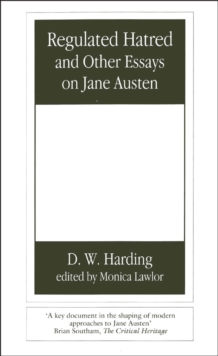 Regulated Hatred and Other Essays on Jane Austen