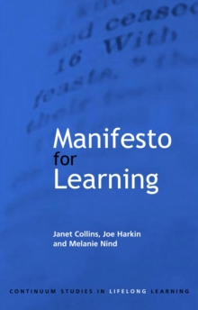 Manifesto for Learning : Fundamental Principles