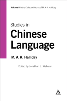 Studies in Chinese Language : Volume 8