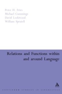 Relations and Functions within and around Language