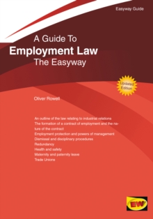 Easyway Guide to Employment Law, Paperback Book Easyway Guide to Employment Law, Paperback Book