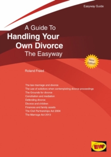 Handling Your Own Divorce : The Easyway, Paperback Book Handling Your Own Divorce : The Easyway, Paperback Book