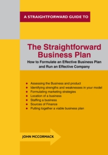 The Straightforward Business Plan, Paperback Book The Straightforward Business Plan, Paperback Book