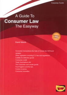 Guide to Consumer Law : The Easyway - 2016, Paperback Book Guide to Consumer Law : The Easyway - 2016, Paperback Book