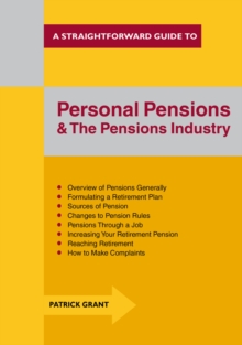 Personal Pensions and the Pensions Industry, Paperback Book Personal Pensions and the Pensions Industry, Paperback Book