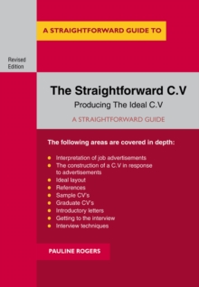 The Straightforward C.v. : Revised Edition 2019, Paperback / softback Book The Straightforward C.v. : Revised Edition 2019, Paperback / softback Book