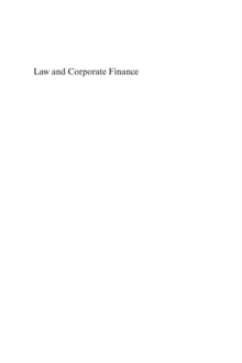 Law and Corporate Finance