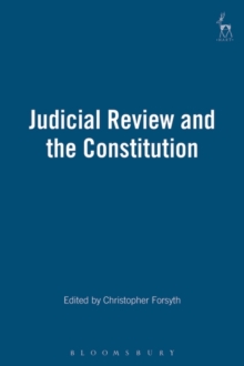 Judicial Review and the Constitution